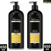 Kit Shampoo Tresemmé Brilho Lamelar 650ml + Condicionador Tresemmé Brilho Lamelar 650ml