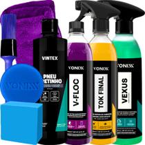 Kit shampoo v-floc cera tok final vexus vonixx pretinho Kit shampoo v-floc cera tok final vexus vonixx pretinho
