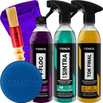 Kit Shampoo V-Floc pH Neutro Cera Tok Final Sintra Fast Vonixx