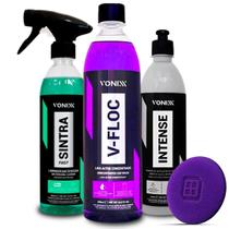 Kit Shampoo V-Floc Sintra Fast Intense Vonixx + Aplicador Zacs