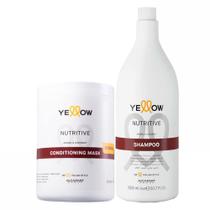 Kit Shampoo Yellow Nutritive 1.5L + Máscara 1kg