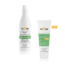 Kit Shampoo Yellow Scalp Energy e Yellow Scalp Detox Cream