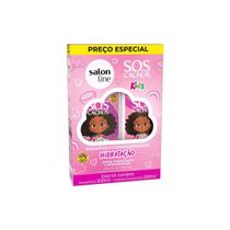 Kit Shampoo300ml+Cond 200ml SOS Cachos Kids Hidratação Salon Kit Shampoo300ml+Cond 200ml SOS Cachos Kids Hidratação Salon