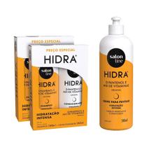 Kit Shampoos e Condicionadores 300ml + 1 Creme de Pentear 500ml Hidra Original