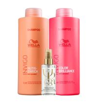 Kit Shampoos Enrich, Brilliance e Oil Reflections - Wella Kit Shampoos Enrich, Brilliance e Oil Reflections - Wella