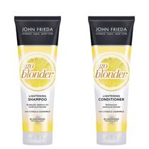 Kit Sheer Blonde Go Blonder Lightening John Frieda Shampoo + Condicionador
