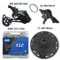 Kit Shimano Deore Completo- 12v M6100 1x12 Speed