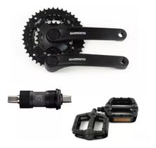 Kit Shimano Pedivela E Movimento Central E Pedal