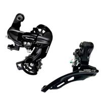 Kit Shimano Tourney Câmbio Traseiro / Dianteiro Ty300/tz510 Kit Shimano Tourney Câmbio Traseiro / Dianteiro Ty300/tz510