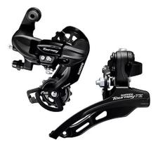 Kit Shimano Tourney Ty300/Tz500 Câmbio Traseiro e Dianteiro Kit Shimano Tourney Ty300/Tz500 Câmbio Traseiro e Dianteiro