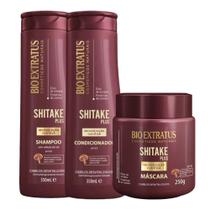 Kit Shitake 1 Shampoo 350ml 1 Condicionador 1 Máscara 250ml Kit Shitake 1 Shampoo 350ml 1 Condicionador 1 Máscara 250ml