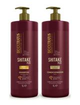 Kit Shitake Plus DUO (Shampoo e Condicionador 1 L) - Bio Extratus - Reconstrução Nutritiva