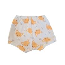 Kit Short Bebê Tapa Fralda 3 Peças 100% Algodão