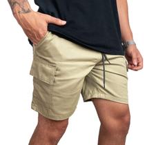 Kit Short Bermuda Cargo Curta + 2 Camisetas Oversized Street T-shirt Premium Masculina DIversas Cores