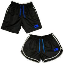Kit Short Casal Masculino e Feminino Combinando Verão Praia Piscina Academia Passeio