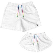Kit Short Casal Mozão Namorados Ele E Ela Moda Praia