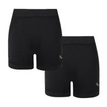 Kit Short Legging Feminino Lupo Attack Sport c/ 2 Peças