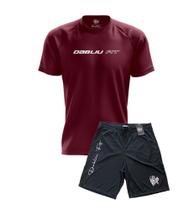 Kit Short Praia Academia + Camisa Dry Fit - Dabliu Fit
