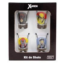Kit Shot c/ 4 Peças 60ml - X-Men - Zona Criativa