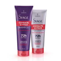 Kit Siage Combate O Frizz Shampoo 250ml+condicionador 200ml