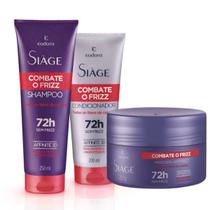 Kit Siage Combate O Frizz: Shampoo+ Condicionador+ Mascara
