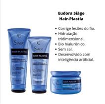 Kit Siage Eudora Hair-plastia (shampoo 250ml + mascara 250g+condicionador 200ml)
