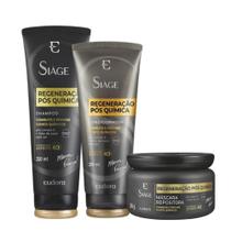 Kit Siage Eudora Regeneração Pós Química C/3 Kit Siage Eudora Regeneração Pós Química C/3