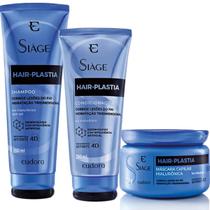 Kit Siàge Hair Plastia Shampoo + Condicionador + Máscara Kit Siàge Hair Plastia Shampoo + Condicionador + Máscara