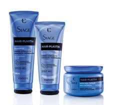 Kit Siage Hiar Plastia sh+cond +masc 250ml