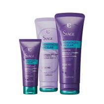 Kit Siàge Hidratação Micelar Shampoo + Cond + Leave-In 100Ml