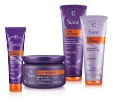 Kit Siáge Liso Intenso Eudora - 4 Produtos