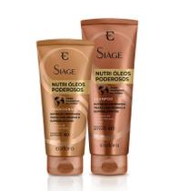 Kit Siàge Nutri Óleos Poderosos Sh + Cond