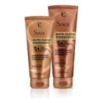 Kit Siage Nutri Óleos Poderosos Shampoo E Condicionador