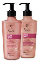 Kit Siàge nutri rosé: Shampoo + Condicionador 400ml Kit Siàge nutri rosé: Shampoo + Condicionador 400ml