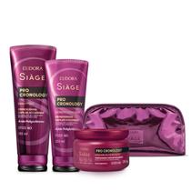 Kit Siàge Pro Cronology (3 Itens) + Nécessaire Kit Siàge Pro Cronology (3 Itens) + Nécessaire