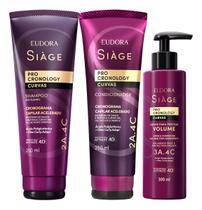 Kit Siàge Pro Cronology curvas: Sh.+Cond.+Leave In volume Kit Siàge Pro Cronology curvas: Sh.+Cond.+Leave In volume