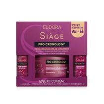 Kit Siàge Pro Cronology Máscara de Hidratação 250g + Potencializador de Nutrição 10ml + Potencializador de Reconstrução 10ml Kit Siàge Pro Cronology Máscara de Hidratação 250g + Potencializador de Nutrição 10ml + Potencializador de Reconstrução 10ml