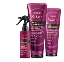 Kit Siàge Pro Cronology: Sh. + Cond. + Leave In Memorizador Kit Siàge Pro Cronology: Sh. + Cond. + Leave In Memorizador