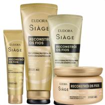 Kit Siàge Reconstrói Os Fios (4 Itens) Kit Siàge Reconstrói Os Fios (4 Itens)