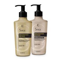 kit Siàge Reconstrói os Fios Shampoo 400ml + Condicionador 400ml kit Siàge Reconstrói os Fios Shampoo 400ml + Condicionador 400ml