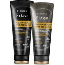Kit Siàge Regeneração Pós Química Shampoo + Condicionador - Eudora Kit Siàge Regeneração Pós Química Shampoo + Condicionador - Eudora