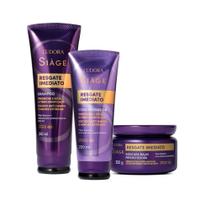 Kit Siáge Resgate Imediato - Shampoo 250ml + Condicionador 200ml + Máscara 250g