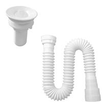 Kit Sifão 52Cm + Válvula V2