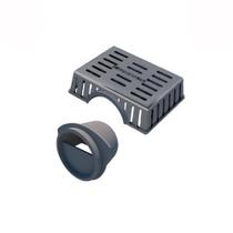 Kit Sifão Horizontal Com Grade Retentora - Novii