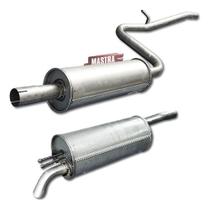 Kit Silencioso Escapamento Fiat Doblo Cargo 1.3 2001 A 2007