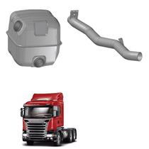 Kit Silencioso Scania Serie 4 Serie 5 Aço Completo