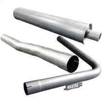 Kit Silencioso + Tubos Caminhão 1513 1514 1518 1519 69a 88 Kit Silencioso + Tubos Caminhão 1513 1514 1518 1519 69a 88