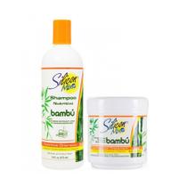 Kit Silicon Mix Bambu Shampoo 473ml e Máscara 450g