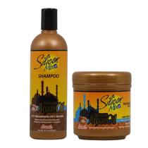 Kit Silicon Mix Moroccan Argan Oil Shampoo 473ml + Máscara 450g Kit Silicon Mix Moroccan Argan Oil Shampoo 473ml + Máscara 450g