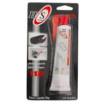 Kit Silicone Alta Temperatura Bisnaga 50gr Neutro Preto 4 Unidades HS - BOND